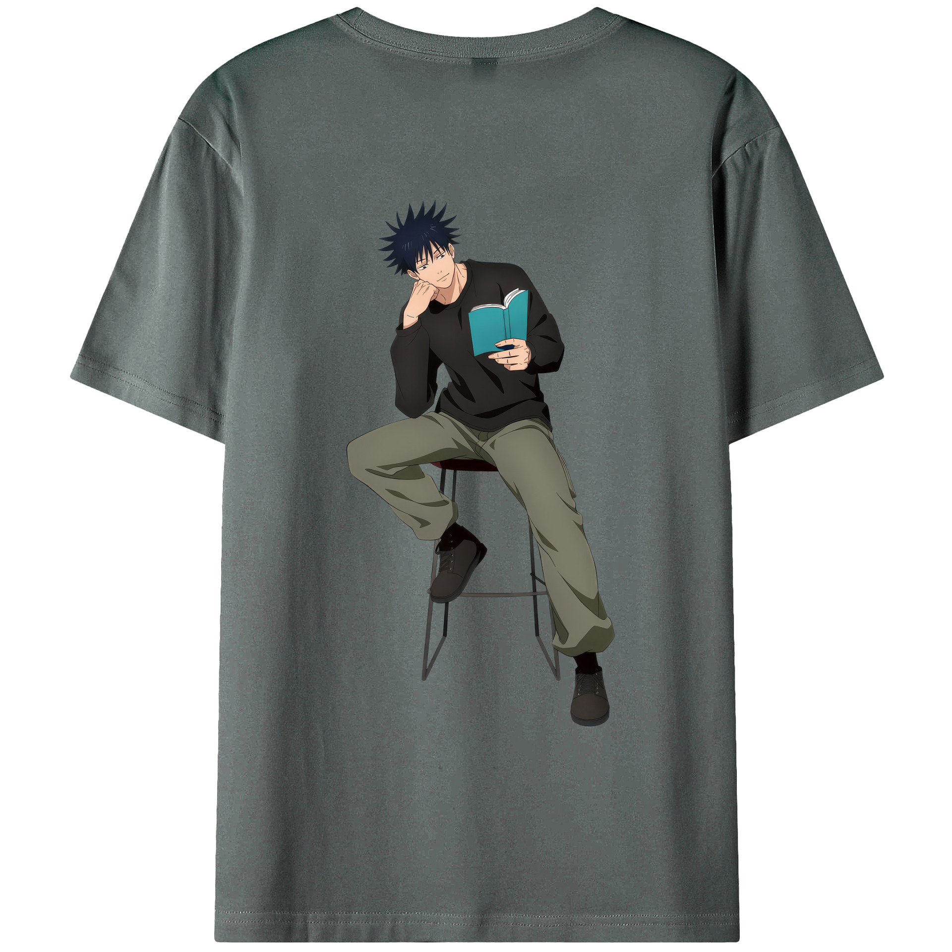 （画像用） 呪術廻戦 Jujutsu Kaisen 綿100％半袖Tシャツ（背面プリント）